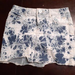 Justice Jean Skirt w/shorts Size 14